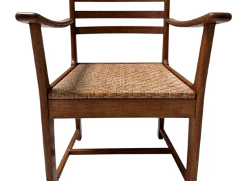 Two Modernist Art Deco Armchairs by Bas van Pelt for My Home, 1930s